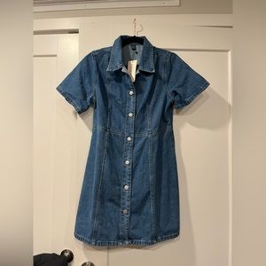 Denim dress new with tags